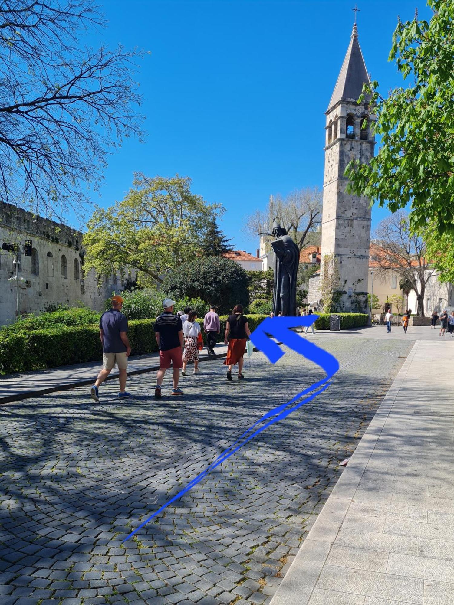 Inchy Accommodation - In The Center Of Diocletian'S Palace سبليت المظهر الخارجي الصورة